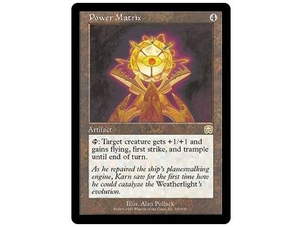 Power Matrix (Foil NE, Stav Near Mint)