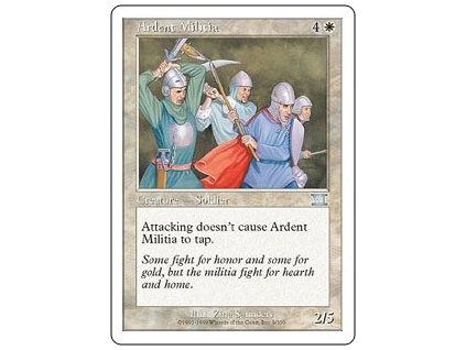 Ardent Militia (Foil NE, Stav Near Mint)