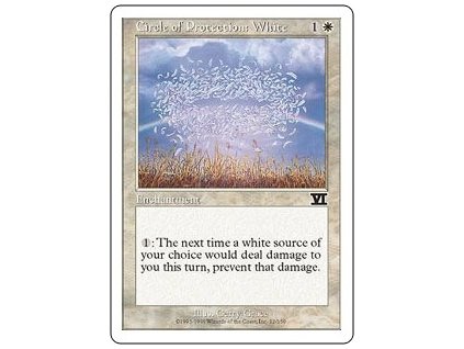 Circle of Protection: White (Foil NE, Stav Near Mint)
