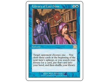 Library of Lat-Nam (Foil NE, Stav Near Mint)
