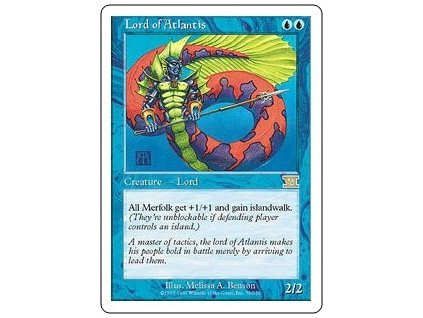 Lord of Atlantis (Foil NE, Stav Light Played)