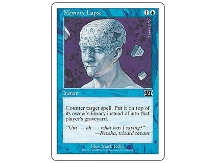 Memory Lapse (Foil NE, Stav Near Mint)