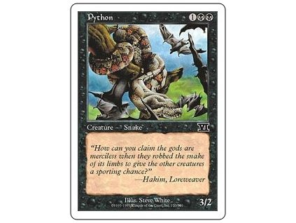 Python (Foil NE, Stav Near Mint)