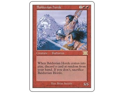 Balduvian Horde (Foil NE, Stav Light Played)