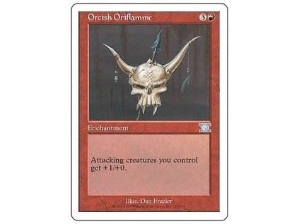 Orcish Oriflamme (Foil NE, Stav Near Mint)