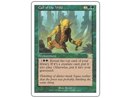 Call of the Wild (Foil NE, Stav Light Played)