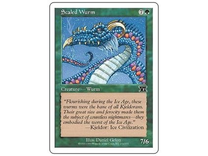Scaled Wurm (Foil NE, Stav Near Mint)
