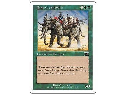 Trained Armodon
