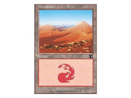 Mountain (Foil NE, Stav Near Mint)