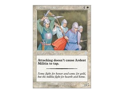 Ardent Militia (Foil NE, Stav Near Mint)