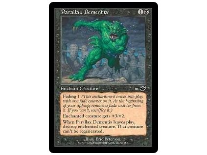 Parallax Dementia (Foil NE, Stav Near Mint)