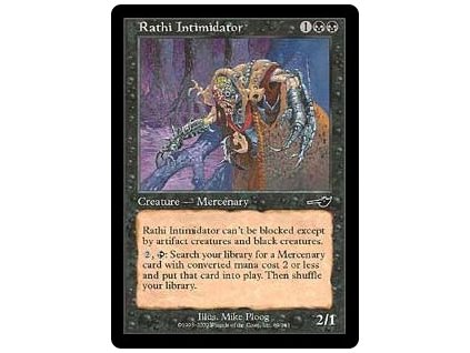 Rathi Intimidator (Foil NE, Stav Near Mint)