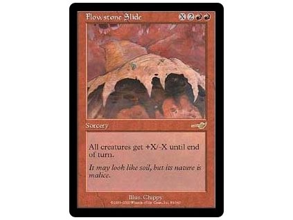 Flowstone Slide (Foil NE, Stav Near Mint)