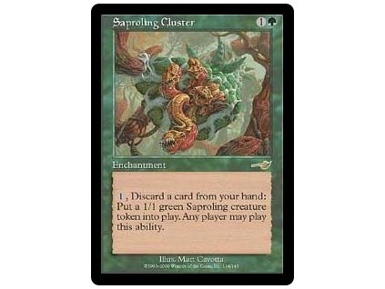 Saproling Cluster (Foil NE, Stav Light Played)
