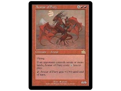 Avatar of Fury (Foil NE, Stav Light Played)