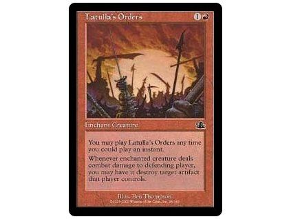 Latulla’s Orders