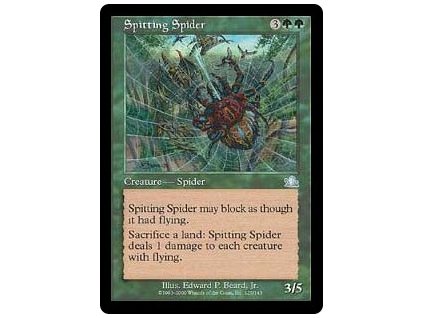 Spitting Spider (Foil NE, Stav Near Mint)