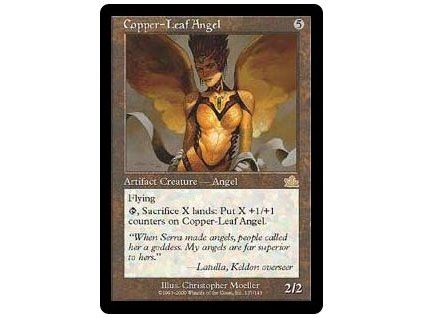 Copper-Leaf Angel