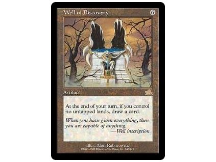 Well of Discovery (Foil NE, Stav Light Played)