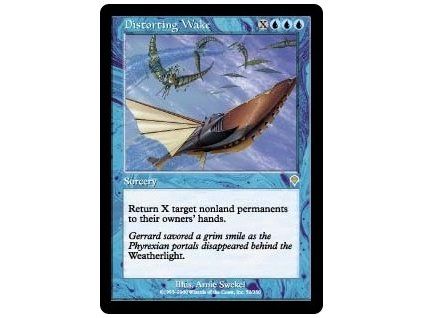 Distorting Wake