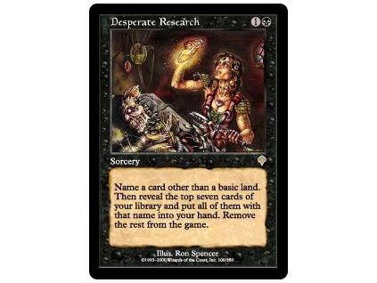 Desperate Research