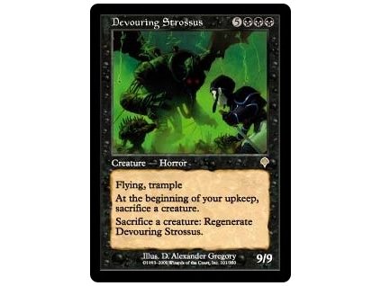 Devouring Strossus - SP (Foil NE, Stav Light Played)