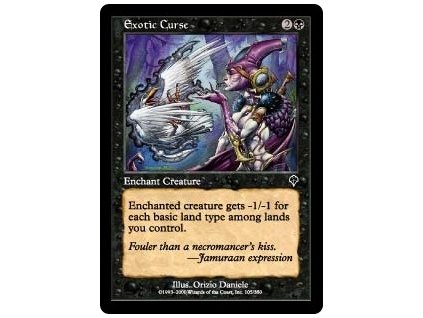 Exotic Curse (Foil NE, Stav Near Mint)