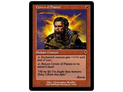 Crown of Flames (Foil NE, Stav Near Mint)