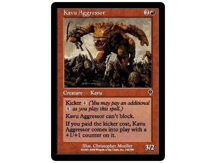 Kavu Aggressor (Foil NE, Stav Near Mint)