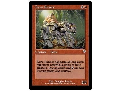 Kavu Runner (Foil NE, Stav Near Mint)