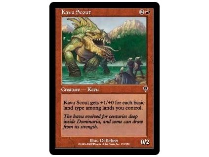 Kavu Scout (Foil NE, Stav Near Mint)