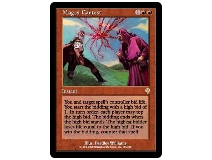 Mages' Contest (Foil NE, Stav Light Played)