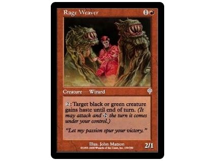 Rage Weaver (Foil ANO, Stav Light Played)