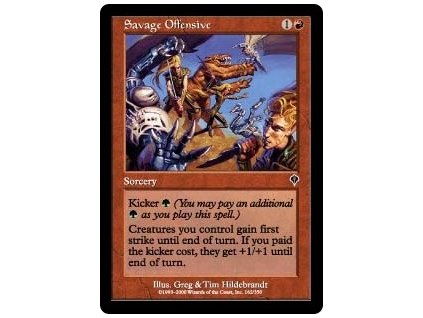 Savage Offensive (Foil NE, Stav Near Mint)