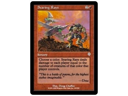 Searing Rays (Foil NE, Stav Near Mint)