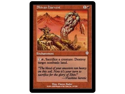 Shivan Harvest (Foil NE, Stav Near Mint)