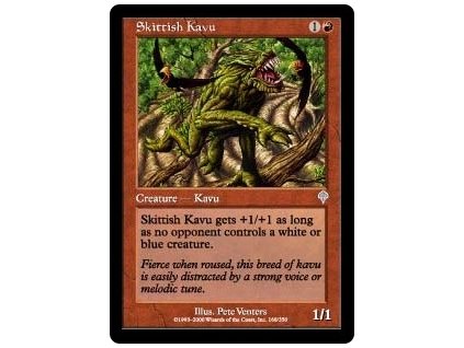 Skittish Kavu (Foil NE, Stav Played)