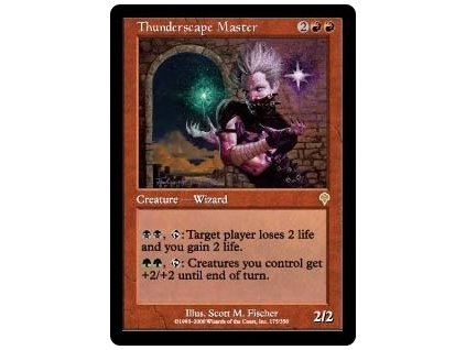 Thunderscape Master - SP (Foil NE, Stav Light Played)