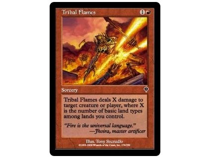 Tribal Flames (Foil NE, Stav Near Mint)