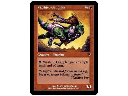 Viashino Grappler (Foil ANO, Stav Light Played)