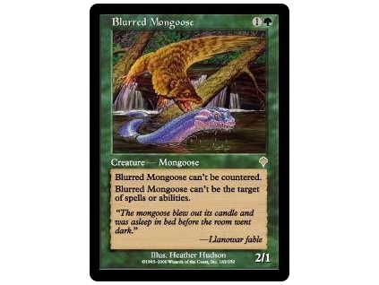 Blurred Mongoose - HP (Foil NE, Stav Played)