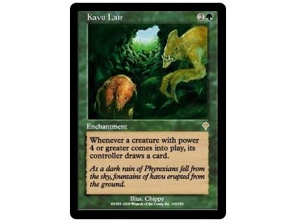 Kavu Lair (Foil NE, Stav Played)
