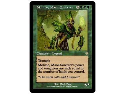 Molimo, Maro-Sorcerer (Foil NE, Stav Light Played)