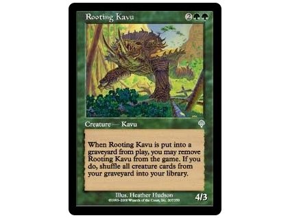 Rooting Kavu (Foil NE, Stav Played)