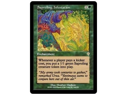 Saproling Infestation (Foil NE, Stav Light Played)