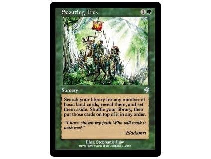 Scouting Trek (Foil NE, Stav Near Mint)