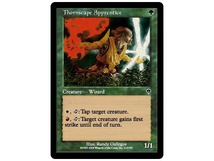 Thornscape Apprentice (Foil NE, Stav Near Mint)