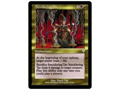 Smoldering Tar