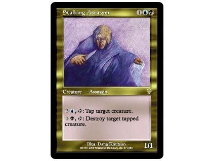 Stalking Assassin (Foil NE, Stav Light Played)