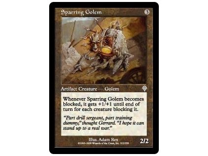 Sparring Golem (Foil NE, Stav Near Mint)